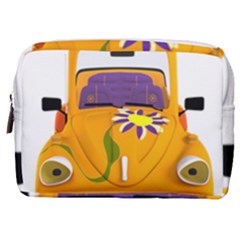 Car-transportation-cartoon-comic Make Up Pouch (medium) by 99art