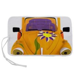 Car-transportation-cartoon-comic Pen Storage Case (m) by 99art