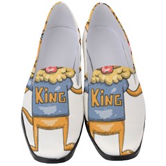 Animation-lion-animals-king-cool Women s Classic Loafer Heels by 99art