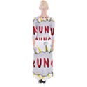 Comic-noise-paleness-explosion Quarter Sleeve Wrap Maxi Dress View2