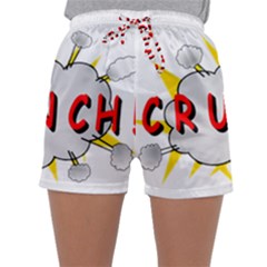 Comic-noise-paleness-explosion Sleepwear Shorts by 99art