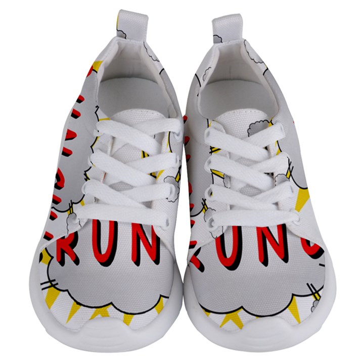 Comic-noise-paleness-explosion Kids  Lightweight Sports Shoes