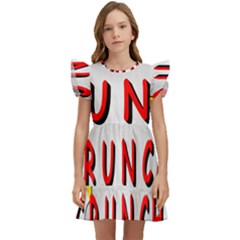 Comic-noise-paleness-explosion Kids  Winged Sleeve Dress by 99art