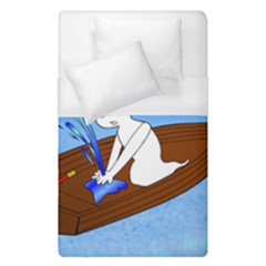 Spirit-boat-funny-comic-graphic Duvet Cover (single Size) by 99art