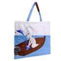 Spirit-boat-funny-comic-graphic Zipper Large Tote Bag View2