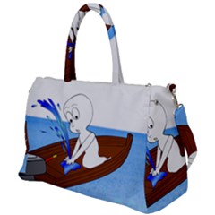 Spirit-boat-funny-comic-graphic Duffel Travel Bag by 99art