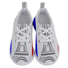 Eiffel-tower-france-flag-tower- Running Shoes by 99art