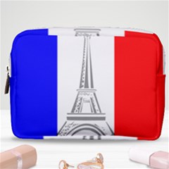 Eiffel-tower-france-flag-tower- Make Up Pouch (medium) by 99art