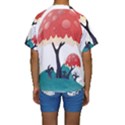 Tree-art-trunk-artwork-cartoon Kids  Short Sleeve Swimwear View2