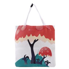 Tree-art-trunk-artwork-cartoon Grocery Tote Bag by 99art