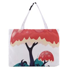 Tree-art-trunk-artwork-cartoon Zipper Medium Tote Bag by 99art