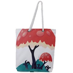 Tree-art-trunk-artwork-cartoon Full Print Rope Handle Tote (large) by 99art