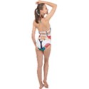 Tree-art-trunk-artwork-cartoon Halter Front Plunge Swimsuit View2