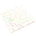 Hamburger-cheeseburger-fast-food Wooden Puzzle Square View1