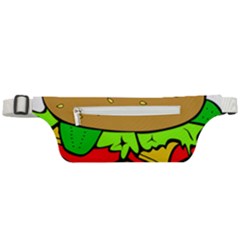 Hamburger-cheeseburger-fast-food Active Waist Bag by 99art