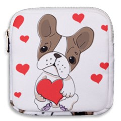 Animation-dog-cute-animate-comic Mini Square Pouch by 99art