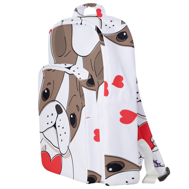 Animation-dog-cute-animate-comic Double Compartment Backpack