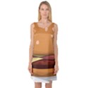 Hamburger-cheeseburger-burger-lunch Sleeveless Satin Nightdress View1