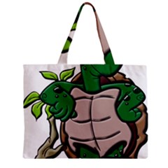 Amphibian-animal-cartoon-reptile Zipper Mini Tote Bag by 99art