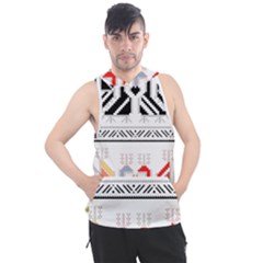 Bulgarian Folk Art Folk Art Men s Sleeveless Hoodie by 99art