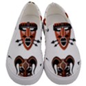 Tribal-masks-african-culture-set Men s Canvas Slip Ons View1