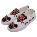 Tribal-masks-african-culture-set Men s Canvas Slip Ons View2