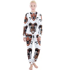 Tribal-masks-african-culture-set Women s Lounge Set by 99art