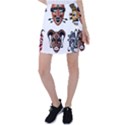 Tribal-masks-african-culture-set Tennis Skirt View1