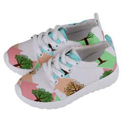 Seasons-of-the-year-year-tree Kids  Lightweight Sports Shoes by 99art