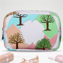 Seasons-of-the-year-year-tree Make Up Pouch (small) by 99art