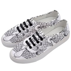 Peacock-plumage-display-bird Women s Classic Low Top Sneakers by 99art