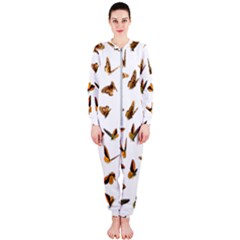 Butterfly Butterflies Insect Swarm Onepiece Jumpsuit (ladies) by 99art