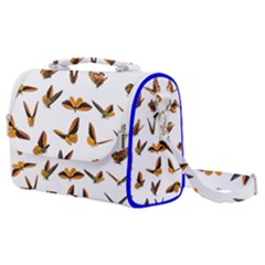 Butterfly Butterflies Insect Swarm Satchel Shoulder Bag by 99art