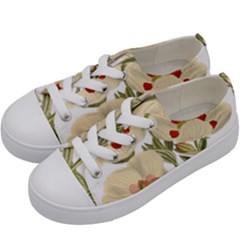 Nature-flower-leaf-plant-isolated Kids  Low Top Canvas Sneakers by 99art