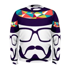 Party Hat Cartoon Men s Sweatshirt