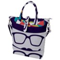 Party Hat Cartoon Buckle Top Tote Bag View1