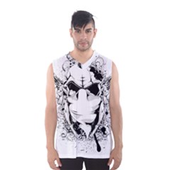 Graphic-design-vector-skull Men s Basketball Tank Top by 99art