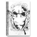 Graphic-design-vector-skull 5.5  x 8.5  Notebook View3