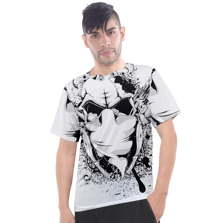 Graphic-design-vector-skull Men s Sport Top