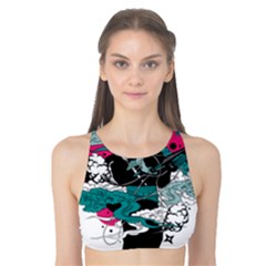 Japan Ninja-japanese-samurai-color- Tank Bikini Top by 99art