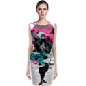 Japan Ninja-japanese-samurai-color- Classic Sleeveless Midi Dress View1