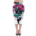 Japan Ninja-japanese-samurai-color- Midi Pencil Skirt View1