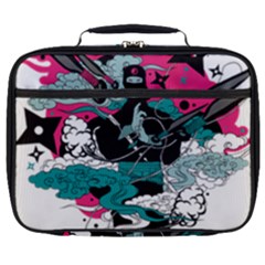 Japan Ninja-japanese-samurai-color- Full Print Lunch Bag by 99art