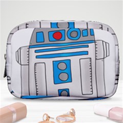 Technology-clip-art-r2d2 Make Up Pouch (small) by 99art