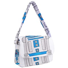 Technology-clip-art-r2d2 Courier Bag by 99art