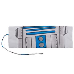 Technology-clip-art-r2d2 Roll Up Canvas Pencil Holder (m)