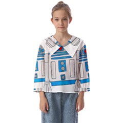 Technology-clip-art-r2d2 Kids  Sailor Shirt by 99art