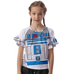 Technology-clip-art-r2d2 Kids  Cut Out Flutter Sleeves by 99art