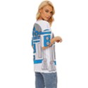 Technology-clip-art-r2d2 Oversized Basic Tee View3