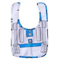 Technology-clip-art-r2d2 Baby Bib by 99art